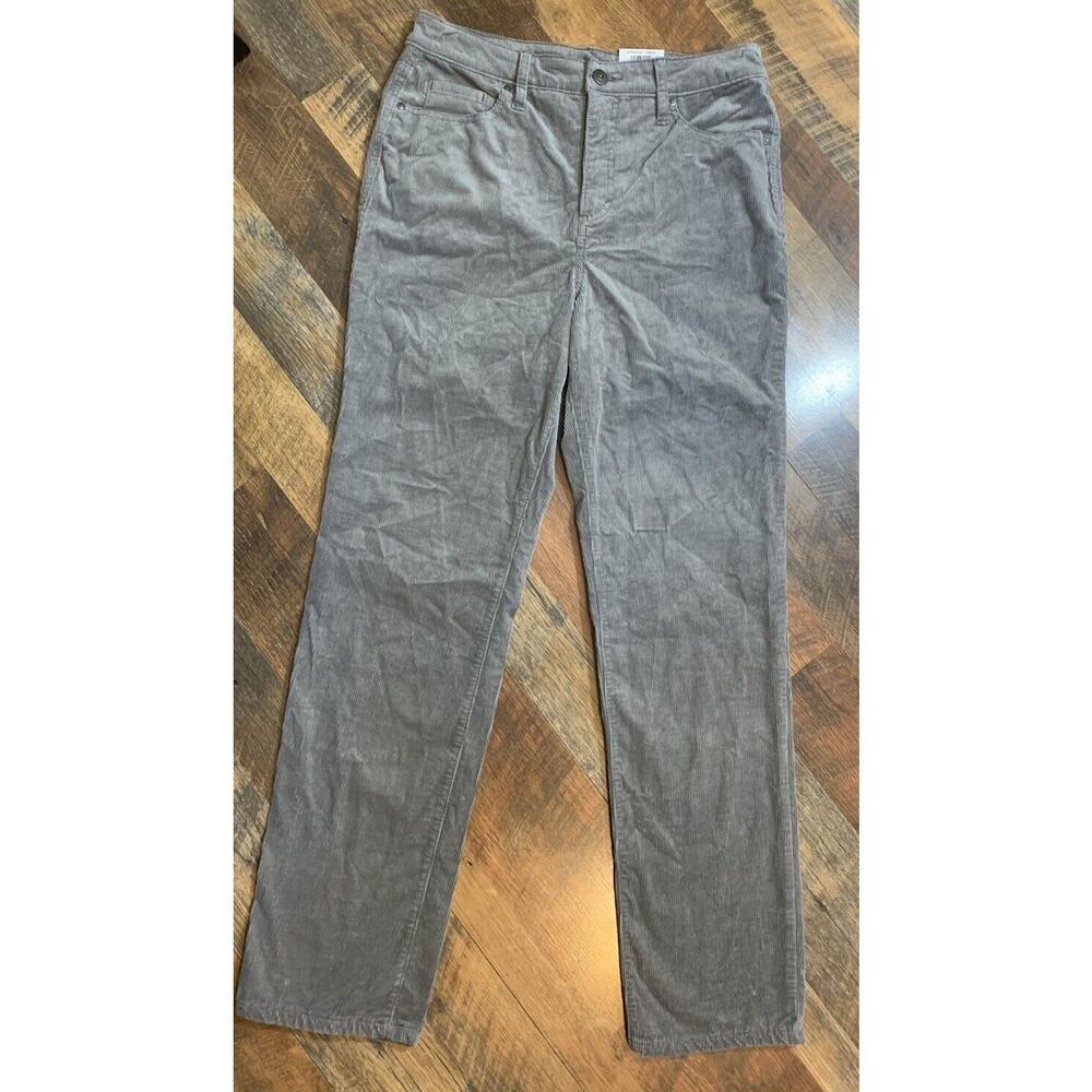 Style & Co Women’s Wide Leg Corduroy Pant Frosted Quartz Size 10 NWT AS PICTURED